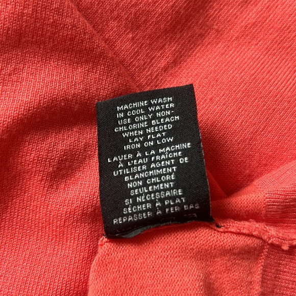 Lightweight Knit Cardigan, Coral - Picture 8 of 8